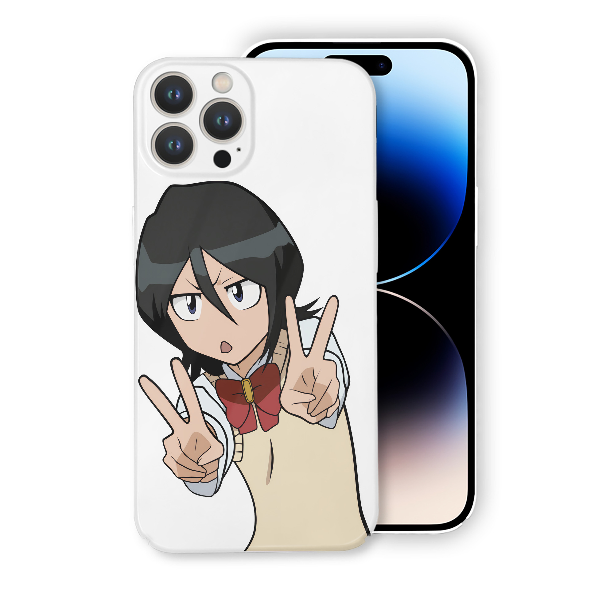 （画像用） ブリーチ 朽木ルキア BLEACH Kuchiki Rukia 【iPhone 14シリーズ対応】ハードケース
